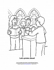 True Worship Coloring