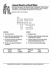 Jesus Heals A Deaf Man