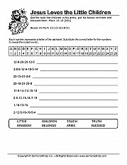 Jesus Loves The Little Children