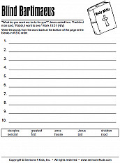 Blind Bartimaeus Abc