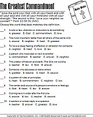 Greatest Commandment Mk12
