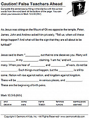 Caution False Teachers