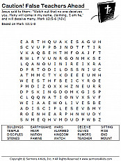 Caution False Teachers