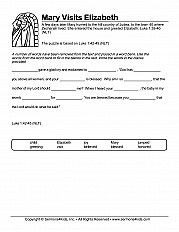 Mary Visits Elizabeth