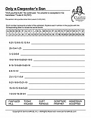 Only A Carpenters Son