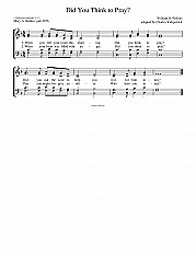 Did You Think to Pray