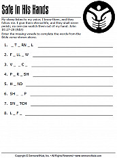 Safe In His Hands Missing