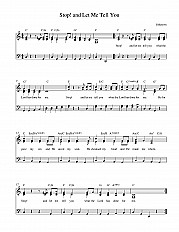 Stop! and Let Me Tell You