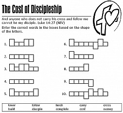 Cost Of Discipleship