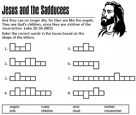 Jesus Sadducees