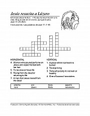 Jesus Raises Lazarus Esp