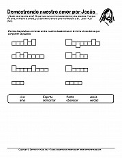 Showing Our Love For Jesus Esp