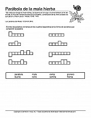 Parable Of The Weeds Esp Word