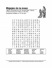 Crumbs From The Table Esp