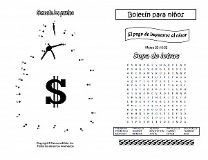 Paying Taxes To Caesar Esp