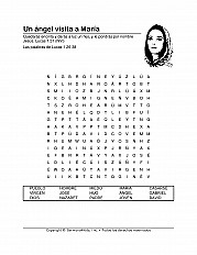 Angel Visits Mary Esp