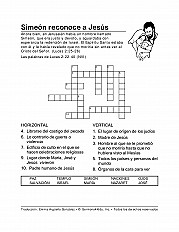 Simeon Recognizes Jesus Esp