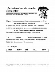 Is Christmas Over Esp